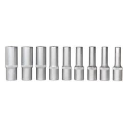 SW-Stahl 05680L Socket 1/2 E-Profile E10, E11, E12, E14, E16, E18, E20, E22, E24 Chrome Vanadium Steel Male Torx Extra Long