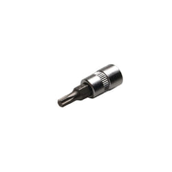 SW-Stahl TEO/4-T7 Socket 1/4 Torx T7 Chrome Vanadium Steel Female Torx