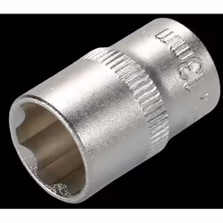Socket; SW-Stahl; 1/4 SuperLock 7 Chrome Vanadium Steel Corrugated Profile
