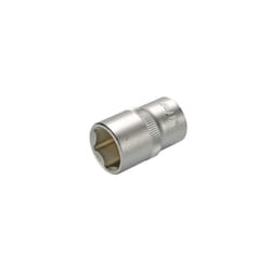 SW-Stahl 06455L-E8 Socket 1/4 E-Profile 8, E8 Chrome Vanadium Steel Corrugated Profile