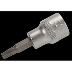 SW-Stahl 06520-T27 Socket 3/8 Torx TR27, T27 Chrome Vanadium Steel Torx-TR