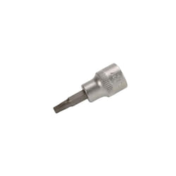 SW-Stahl 06520-T30 Socket 3/8 TR30, T30 Chrome Vanadium Steel Torx-TR