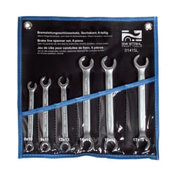 SW-Stahl 01415L Spanner Set, brake pipes 6 8x10, 9x11, 12x13, 14x15, 16x18, 17x19