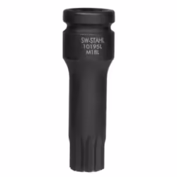 Socket; SW-Stahl; Spline M18 (EN) impact wrench XZN Chrome Vanadium Steel Female Star Long