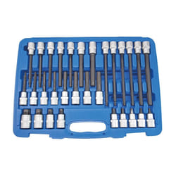 SW-Stahl 04923L Socket set 30 Hexagon Socket Chrome Vanadium Steel 1/2 Rectangle