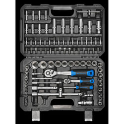 SW-Stahl 07797L Socket set 97 Hexagon Socket, Torx, Phillips-head (PH), Slot, Inner rectangle Chrome Vanadium Steel with ratchet function