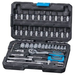 SW-Stahl 07748L Socket set 48 Chrome Vanadium Steel , +