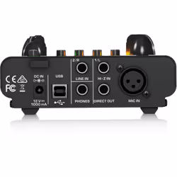 Behringer MIC500USB audio preamplifier - Additional view 4