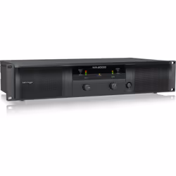 Behringer NX3000 audio amplifier Performance/stage Black