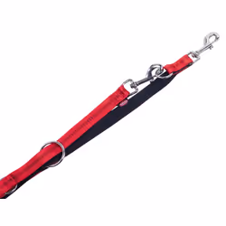 Nobby 78507-01, Dog, Standard lead, Red, Tape, Monochromatic, Nylon