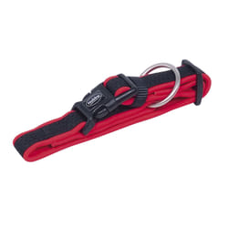 Nobby Mesh Preno Black, Red Metal, Neoprene, Nylon M-L Universal Standard collar