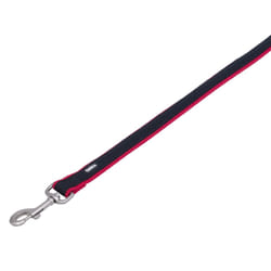 Nobby Mesh Preno 1.2 m Black, Red Nylon Dog Standard lead