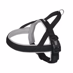 Nobby Mesh Preno, Dog, No-pull harness, L-XL, Black, Grey, Nylon, 85 cm