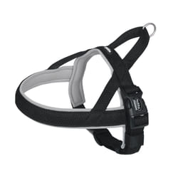 Nobby Mesh Preno L-XL Black, Grey Nylon Dog No-pull harness
