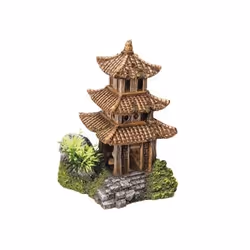 Nobby Asian temple, Brown, Green, Grey, Fresh water, Salt water, 1 pc(s), 100 mm, 90 mm, 145 mm
