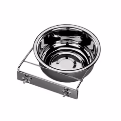 Nobby 38018, Automatic pet feeder, Stainless steel, Grey, Indoor, Dog, 2.7 L