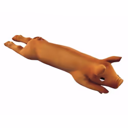Nobby 79462, Dog, Dog house toy, Brown, Latex, Chewing, 420 mm