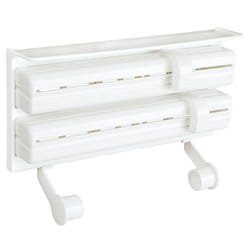 HI Wall Mounted Roll Holder White Clean Design Kitchen Paper Towel Holders