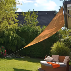 HI Sunshade Sail Waterproof UV Block Triangular 3.6m Beige Sunscreen Shelter