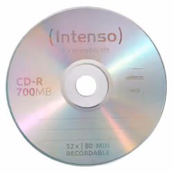 Intenso CD-RW 700MB / 80min, 12x 10 pc(s)