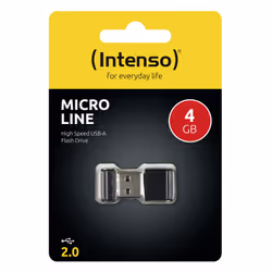 Intenso Micro Line USB flash drive 4 GB USB Type-A 2.0 Black - Additional view 7