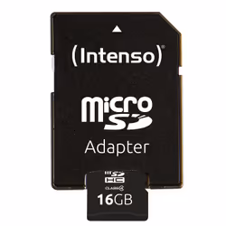 Intenso 3403470 memory card 16 GB MicroSDHC Class 4