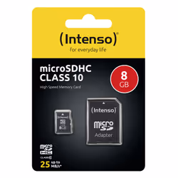 Intenso 8GB MicroSDHC Class 10 - Additional view 4
