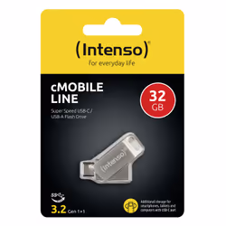 Intenso cMobile Line USB flash drive 32 GB USB Type-A / USB Type-C 3.2 Gen 1 (3.1 Gen 1) Silver - Additional view 8