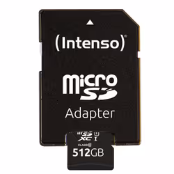 Intenso microSD Karte UHS-I Premium 512 GB Class 10 - Additional view 4