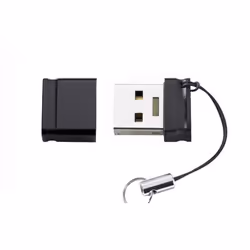 Intenso Slim Line, 128 GB, USB Type-A, 3.2 Gen 1 (3.1 Gen 1), 100 MB/s, Cap, Black