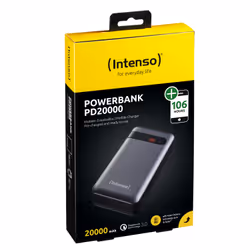 Intenso PD20000 Power Delivery Lithium Polymer (LiPo) 20000 mAh Anthracite
