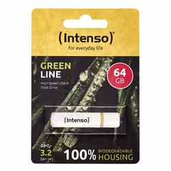 Intenso Green Line USB flash drive 64 GB USB Type-A 3.2 Gen 1 (3.1 Gen 1) Beige, Brown - Additional view 5