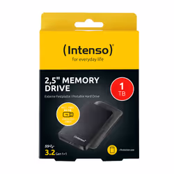 Intenso 6023690 external hard drive 1 TB 5400 RPM 2.5" Micro-USB B 3.2 Gen 1 (3.1 Gen 1) Black - Additional view 2