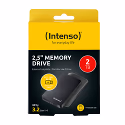 Intenso 6023890 external hard drive 2 TB 5400 RPM 2.5" Micro-USB B 3.2 Gen 1 (3.1 Gen 1) Black - Additional view 2