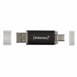 Intenso Twist Line, 256 GB, USB Type-A / USB Type-C, 3.2 Gen 1 (3.1 Gen 1), Cap, 9 g, Anthracite