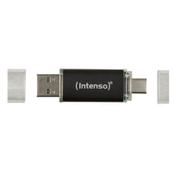 Intenso Twist Line USB flash drive 512 GB USB Type-A / USB Type-C 3.2 Gen 1 (3.1 Gen 1) Anthracite