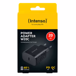 Intenso Power Adapter W20C, 20W, USB-C port, black - Additional view 8