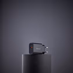 Intenso Power Adapter W30AC, 30W, USB-A and USB-C port, black - Additional view 7