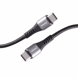 Intenso C315C USB-C charging/data cable, 1.5m, fast charging up to 60 watts, black, USB C, USB C