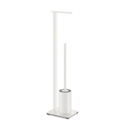 Zack Carvo White Stainless Steel Toilet Butler