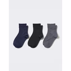Uniqlo Japan Socks 3 Pair Crew Float - 69 NAVY/2426