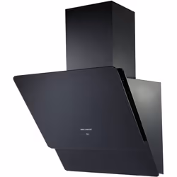 BIELMEIER BHG59-600S Extractor hood Wall hood Glass black 60 cm