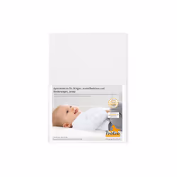Pinolino Kinderträume 540004-0 crib sheet Cotton White Fitted crib sheet