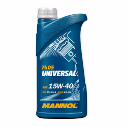Engine oil; MANNOL; UNIVERSAL; 15W-40 1 Mineral Oil; for VOLKSWAGEN, AUDI, MERCEDES-BENZ, SKODA, RENAULT