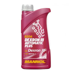 MANNOL Dexron III, Automatic Plus MN8206-1 Automatic Transmission Fluid ATF III 1 red NISSAN: Note I, Primera Hatchback, MICRA 3, BMW: 3 Saloon