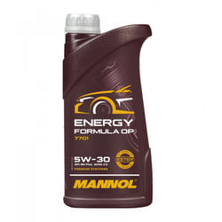Mannol Energy Formula OP 5W-30 1l Engine oil MN7701-1 TOYOTA: Aygo, Yaris II Hatchback, Yaris III Hatchback, PEUGEOT: Partner II Tepee, 301 Saloon