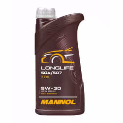 Mannol Longlife 504/507 5W-30 1l Engine oil MN7715-1 BMW: 5 Touring, 5 Saloon, 3 Saloon, VOLKSWAGEN: Passat B7 Variant, Golf 7, Multivan 5 (7HM