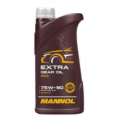 MANNOL Extra MN8103-1 Transmission Oil 75W-90 1 TOYOTA: HILUX 3 Pick-up, Celica VII Coupe, Corolla IX Hatchback, LEXUS: IS 2, IS I Saloon