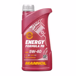 Engine oil; MANNOL; ENERGY FORMULA PD; 5W-40 1; for BMW, AUDI, FIAT, HONDA, RENAULT