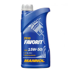 Mannol Favorit 15W-50 1l Engine oil MN7510-1 VOLKSWAGEN: Golf 5, Transporter 5, Golf 4, TOYOTA: Yaris III Hatchback, Yaris II Hatchback